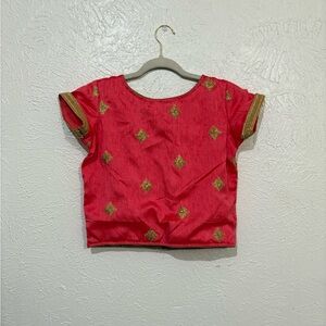 Kids Red and Gold Top